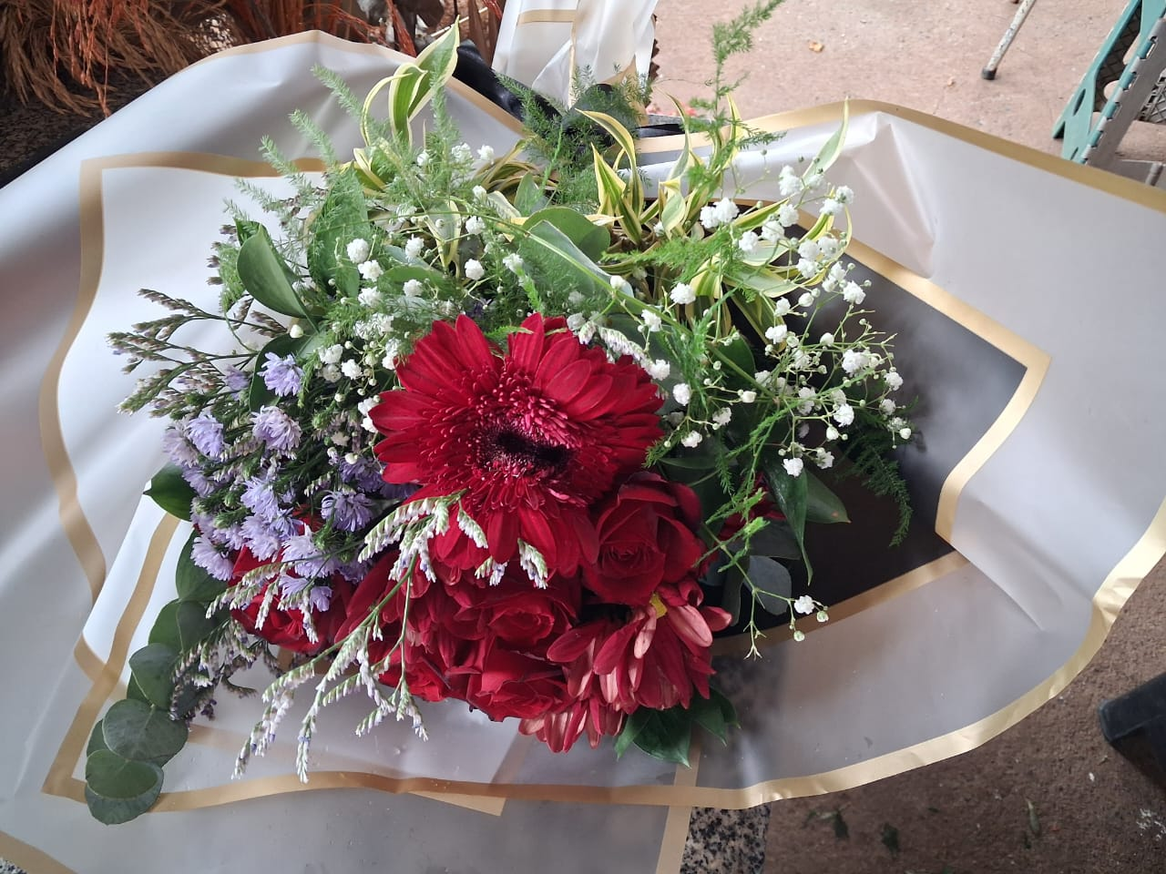 Buquê Vermelho Elegante